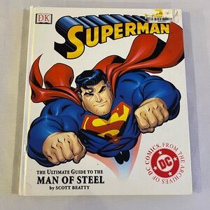 DC Comics Superman Ultimate Guide to the Man of Steel Book, Hardcover